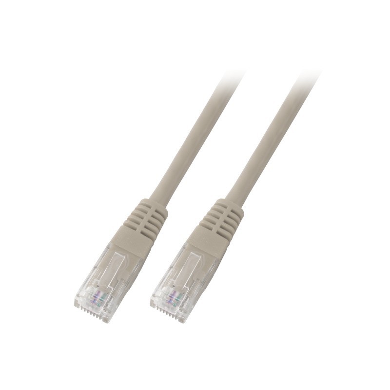 CORDON UTP C6+ 005M GRIS LSZH  ECOLAN