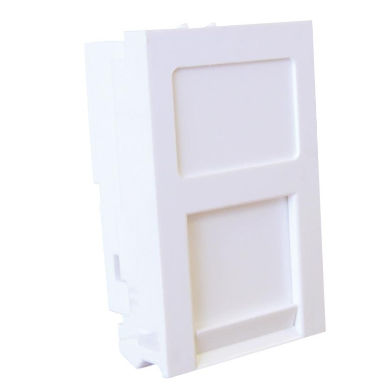 PLACA VACIA 25X50 P/CONECTOR KEYSTONE 100-014