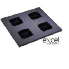 TAPA 4 VENTILADORES P/TECHO NE 540-304 EXC