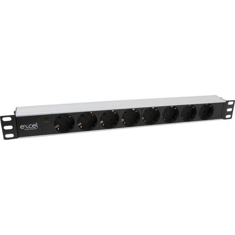 PANEL 19" 8 SCHUKOS S/INT 555-083 EXC
