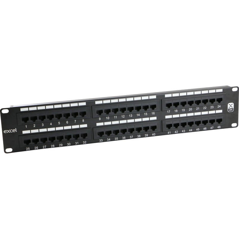 PANEL 19" UTP 48P C6 2U 100-306 EXCEL