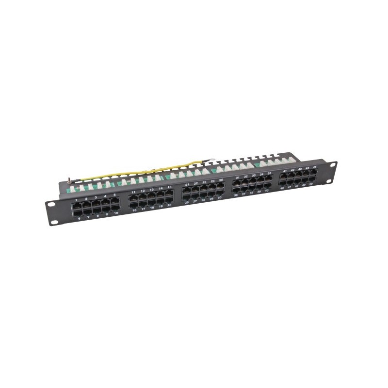PANEL 19"TEL 50P 1UA C3 UTP    ECS 37595SW.2