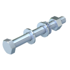 TORNILLO CABEZA HEX. M10X80 SKS10/80