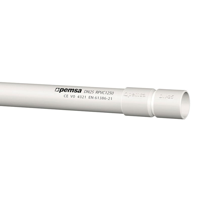 TUBO H RPVC1250+MANGUITO DN40 GRIS 13050140 PEMSA