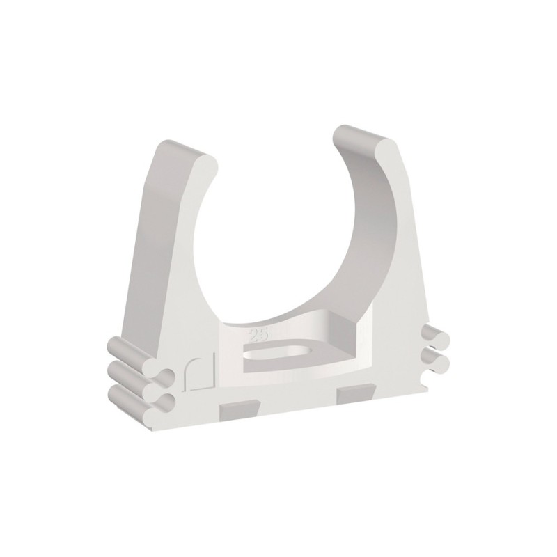GRAPA TUBO H CLIP DN40 GRIS 55023040 PEMSA