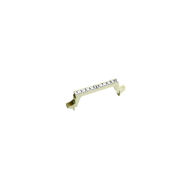 PORTAETIQUETA P/PERFIL STG C220674B