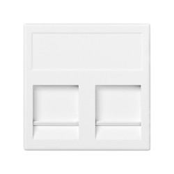 PLACA 2 RJ45 AMP O BICC...