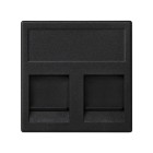 PLACA 2 RJ11 O RJ45 AMP      KB64-14