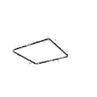 LUMINARIA 726 MOD. ALUM 60X60 WW 72660030-883