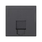 PLACA 50X50 PLANA C/V P/1RJ45 GF 50000085-038