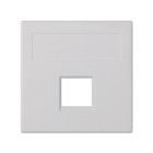 PLACA 50X50 PLANA S/VENT P/1RJ45 3M 50011185-030