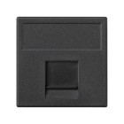 PLACA 1 RJ45 INFRA+®   GRAFITO K75-14