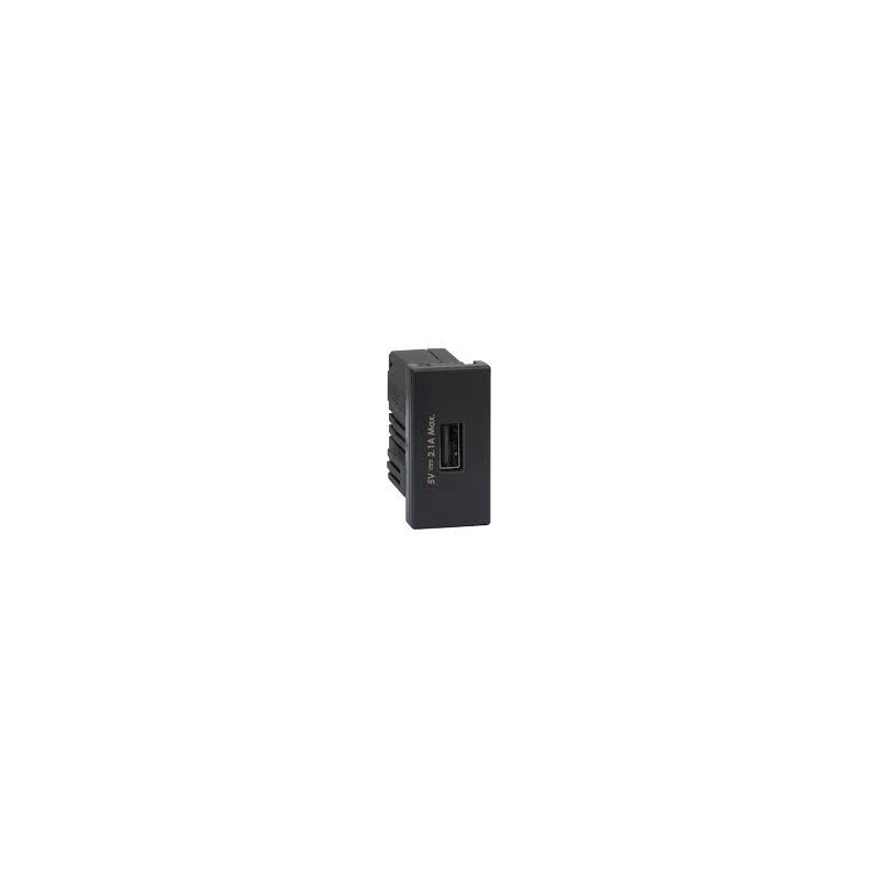 PLACA K45 1/2 MEC.CARGADOR USB 5V/DC 2.5A K126D/14