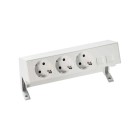 KIT SOB.MESA 3 SCHUK+2 RJ45 BL 42403020-130