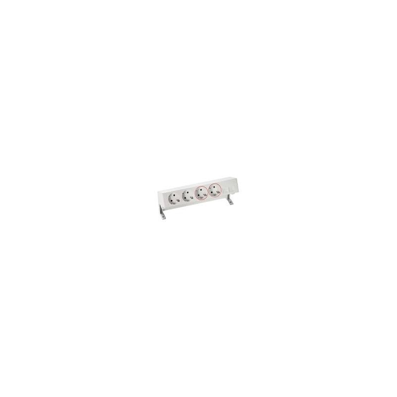 KIT SOB.MESA 2SCH BL+2SCH RO+2RJ45 NE 42502220-138