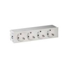 KIT PDM C/CEPILLO 4 SCHUKOS BLANCO 44404000-130