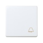 PULSADOR CAMPANA S27 BLANCO 27150-65
