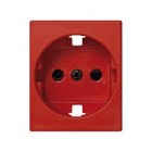 TAPA 2P+TT LATERAL SCHUKO+ SEGURIDAD ROJO 82041-57