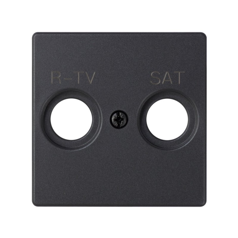 PLACA TOMA R-TV+SAT BLANCA 82097-38