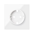 TAPA P/BASE DE ENCHUFE SCHUKO BLANCO 10000041-130