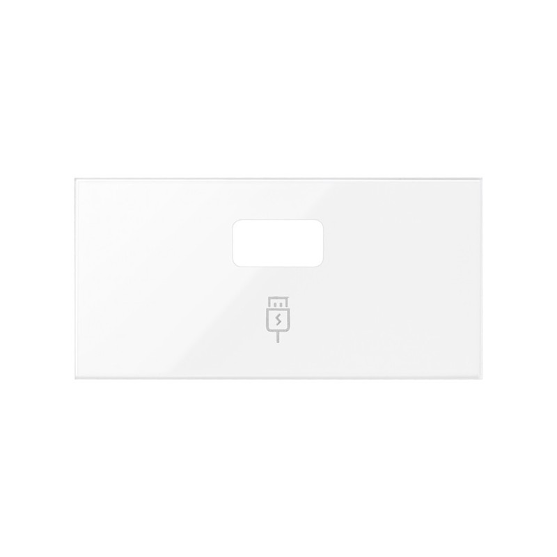 TAPA CARGADOR 1 TOMA USB 10001097-130