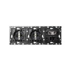 KIT BACK 3 ELEM. 2 BSCH+1TV+1RJ 10010303-039