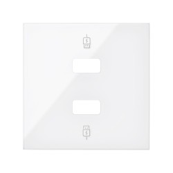 TAPA CARGADOR USB DOBLE...