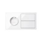 KIT FRONT 2 ELEM. 1 BASE+2TECLAS  10020204-130