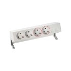 KIT SOB.MESA 2SCH BL+2SCH RO+2RJ45 BL 42502220-130