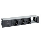 KIT SOB.MESA 1X2USB+3 SCH+2RJ45 NE 42523020-138