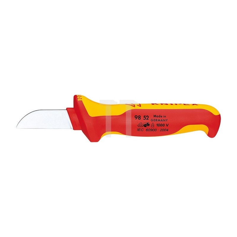UTIL CUCHILLO PELACAB. RECTO AISL. 180MM 9852SB KN