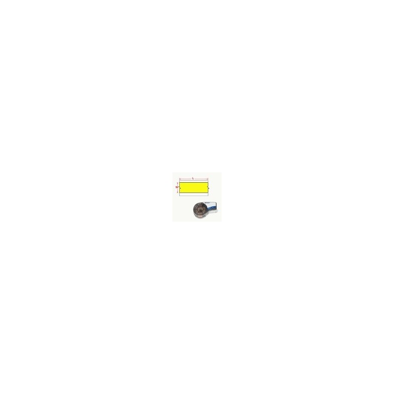 ETIQUETAS BMP-21 M21-375-595-YL  AMARILLO