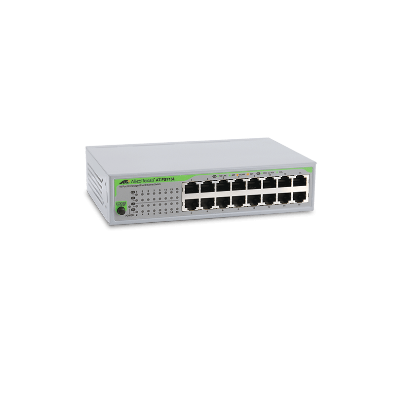 SWITCH 16P 10/100MBPS   AT-FS716L