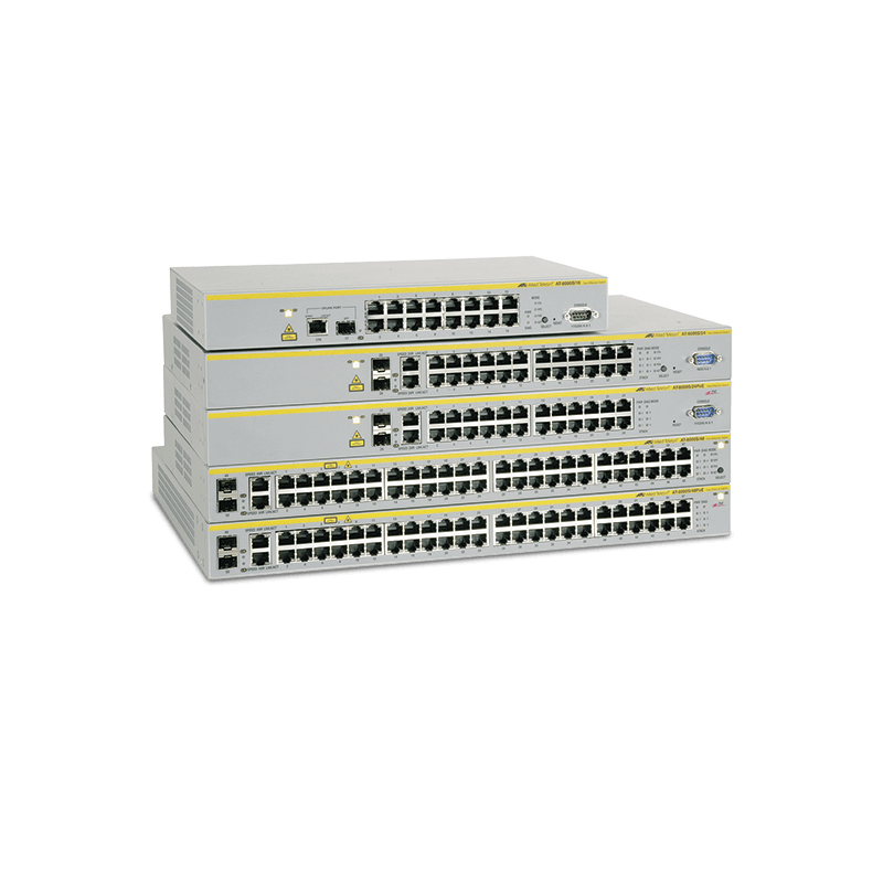 SWITCH 24P 10/100 L2 8000S/24POE AT