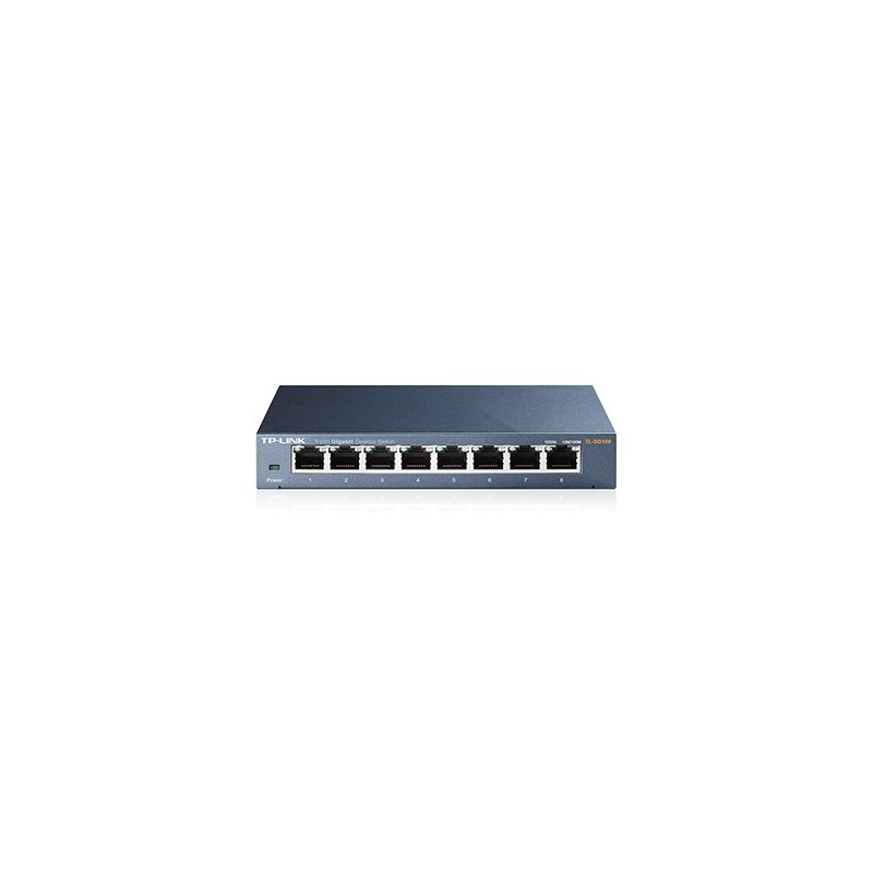 SWITCH 08P CARCASA MET. 10/100/1000   TL-SG108