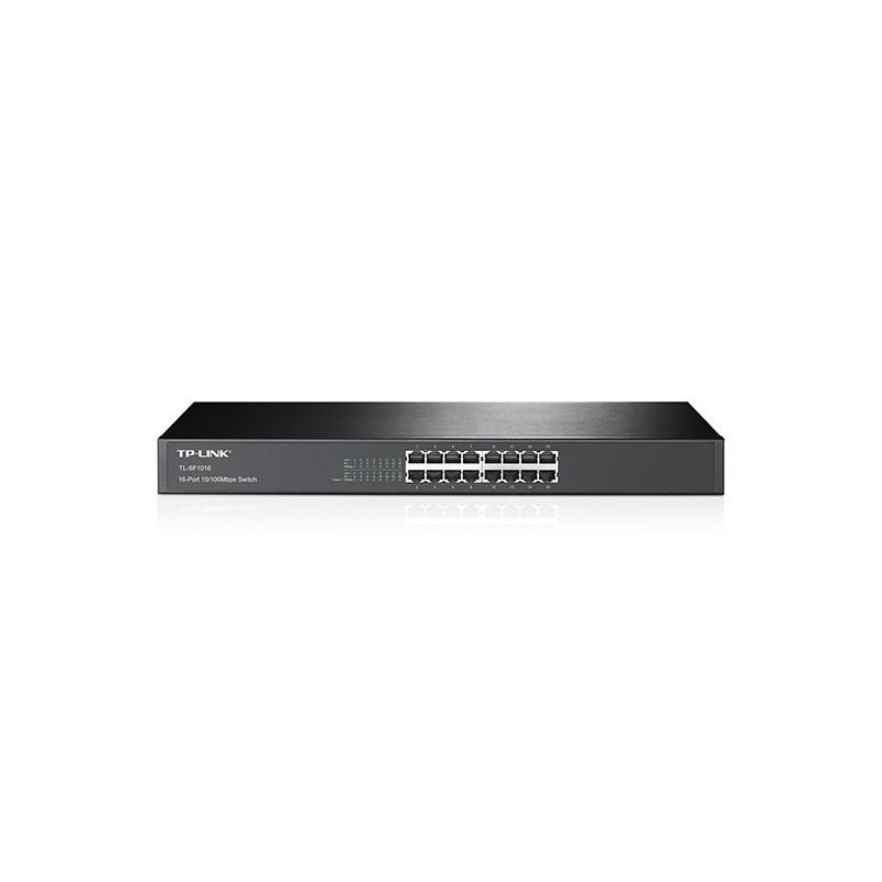 SWITCH 16P 10/100MBPS 19" TP-LINK TL-SF1016