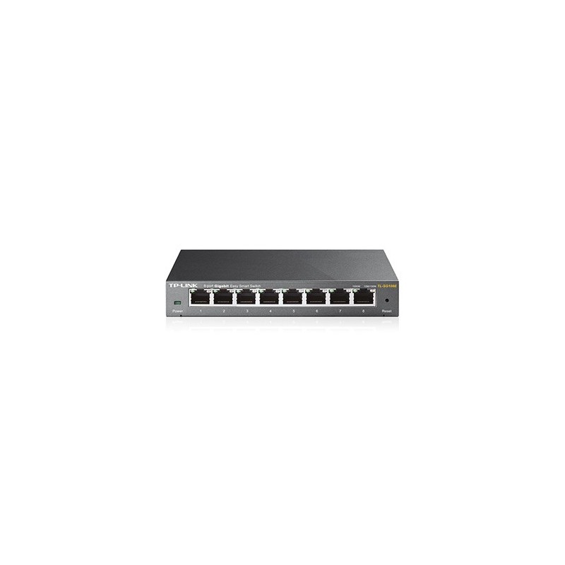 SWITCH 8P 10/100/1000 MBPS EASY SMART TL-SG108E