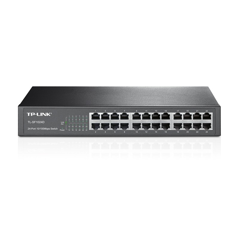 SWITCH 24P 10/100MBPS 13" TP-LINK TL-SF1024D