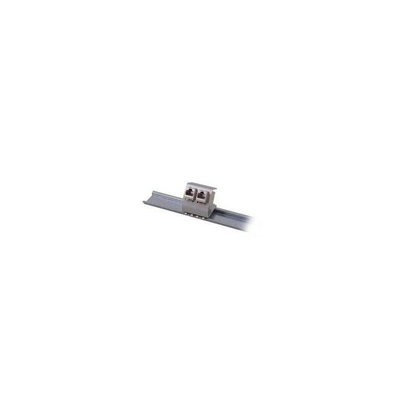 SOPORTE CONECTOR RJ45 P/CARRIL DIN ET-25184.V2