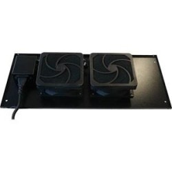 TAPA 2 VENTILADORES P/TECHO 540-302-BK EXC