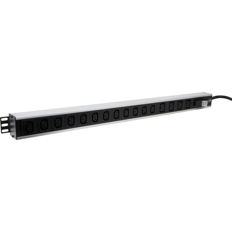 PDU  16WAY 12 C13+4 C19  32A IEC VERT  555-230