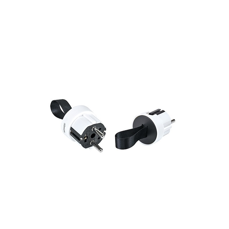 CLAVIJA SCHUKO(M) SALIDA LATERAL 16A 250V CL912202