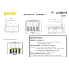 TAPA P/AK2 4H GST18i3 NG CABLEADA 34.798.6041.0 WI
