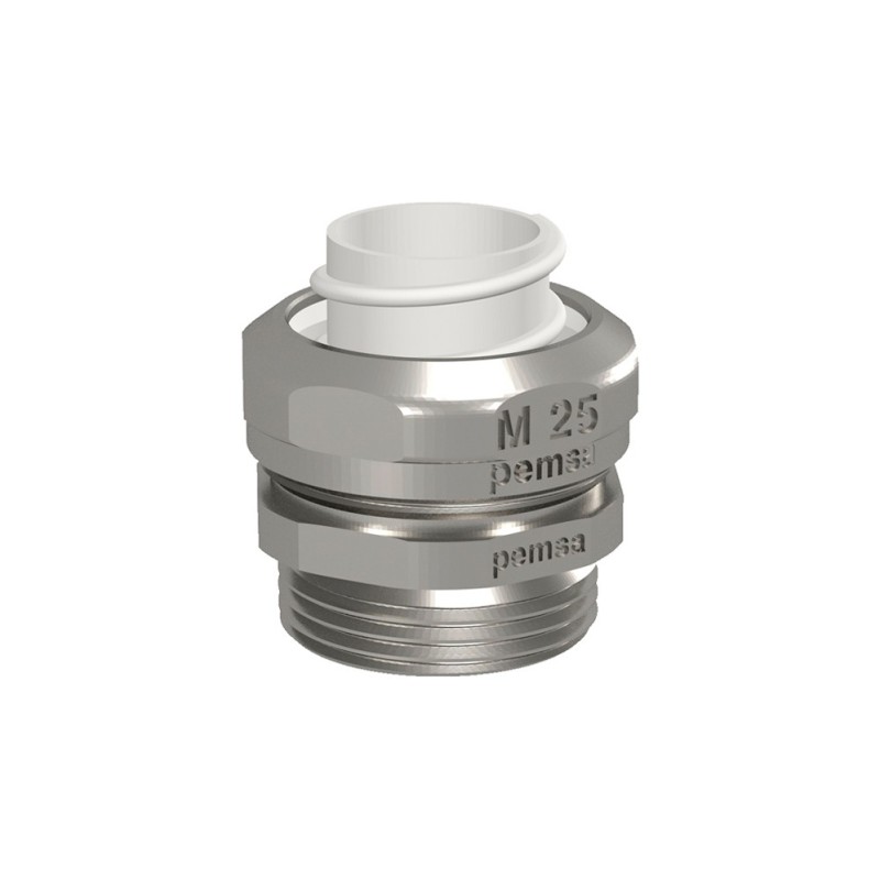RACOR RM MET. M25/PG16 (TUBO ECOFLEX) 37021250 PEM