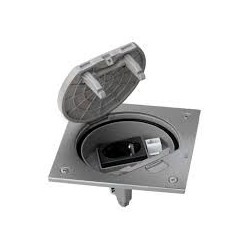 PORTAMECAN.SEG.SCHUKO+RJ45...
