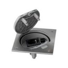 PORTAMECAN. CIERRE MAN. C/SCHUKO Y RJ45 CAT.6
