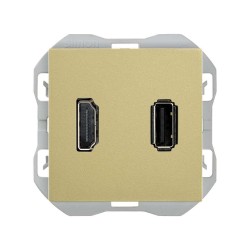 CONECTOR HDMI + USB TIPO A...