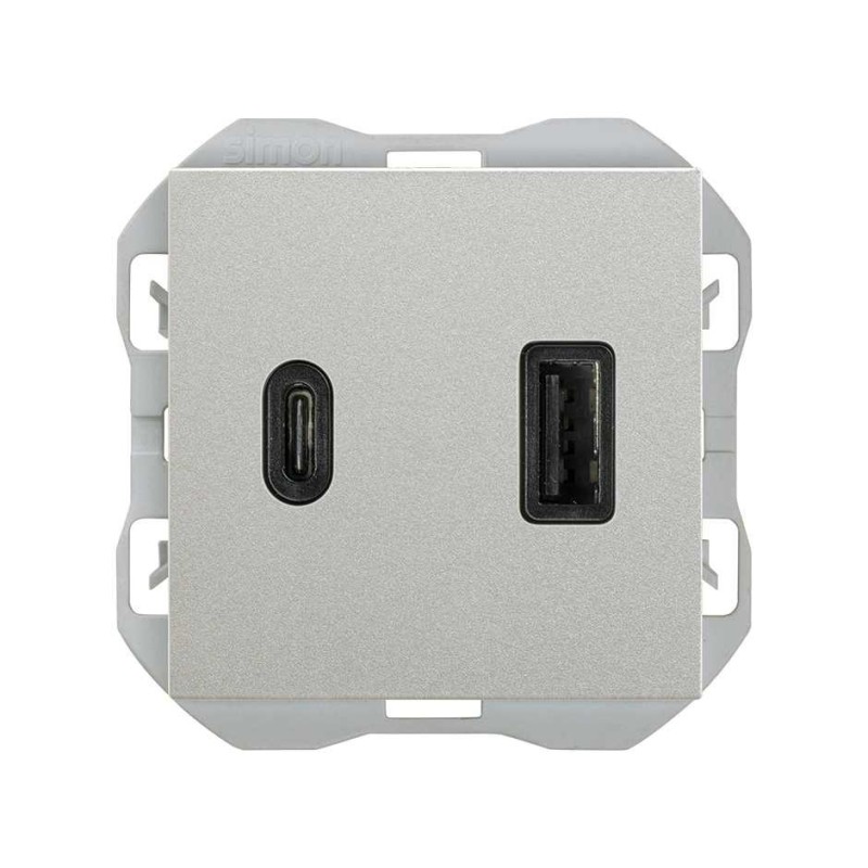 CARGADOR USB DOBLE A+C 3,1A QUICKCH 20000296-093