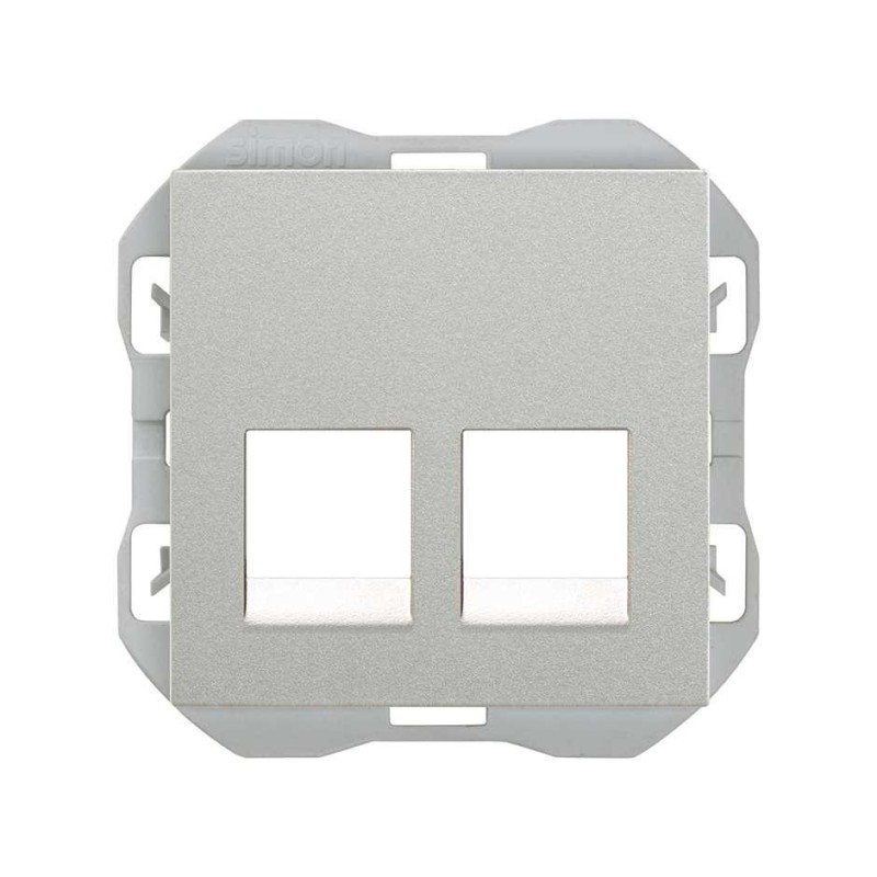 TAPA RJ45 DOBLE SIN CONECTOR 20000088-093