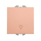 PULSADOR CON GRABADO LUZ 10A  20000151-091